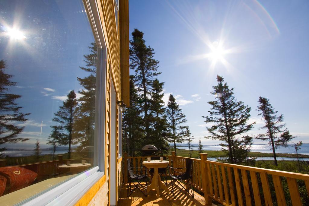 Chalets Du Bout Du Monde Gaspé Exteriör bild