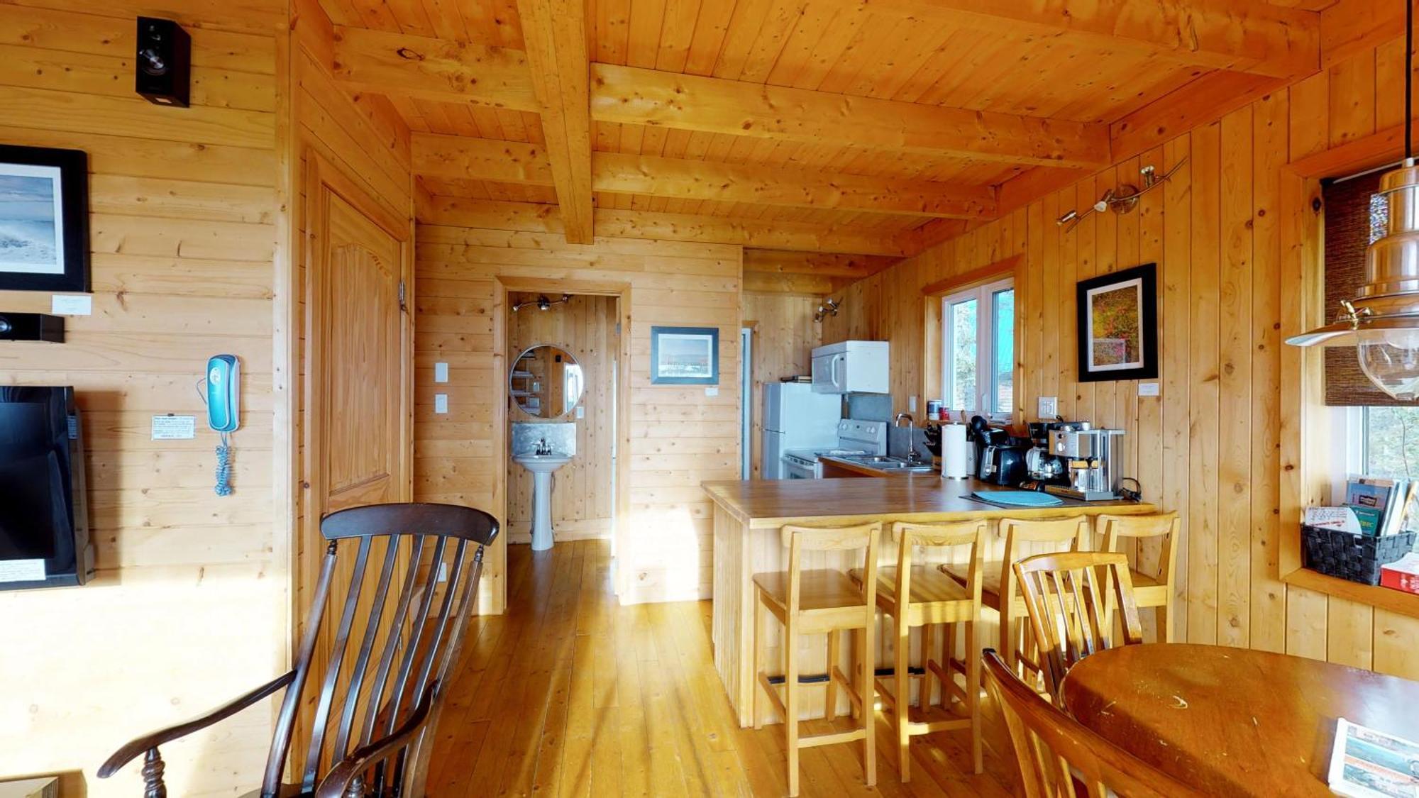 Chalets Du Bout Du Monde Gaspé Exteriör bild