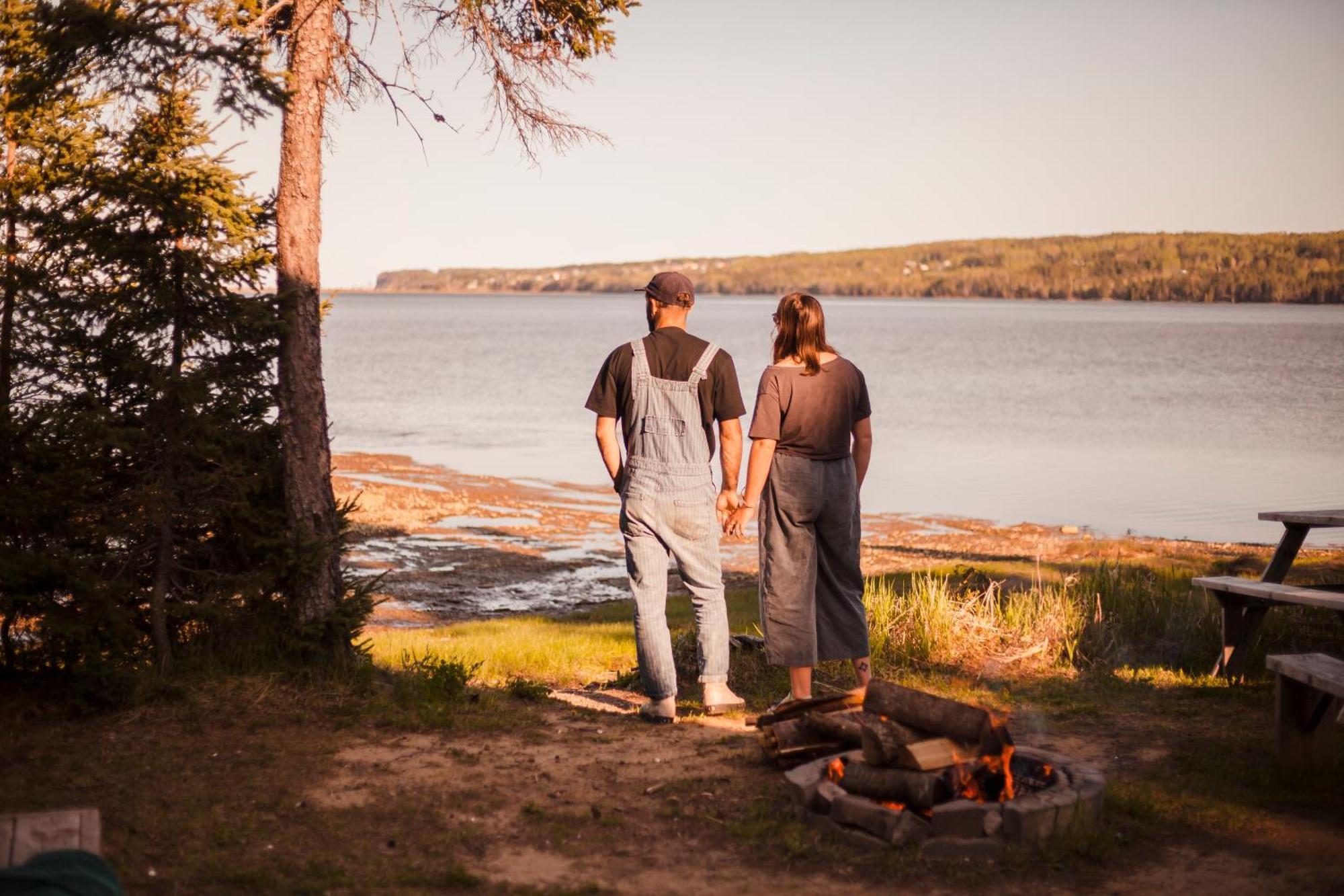 Chalets Du Bout Du Monde Gaspé Exteriör bild