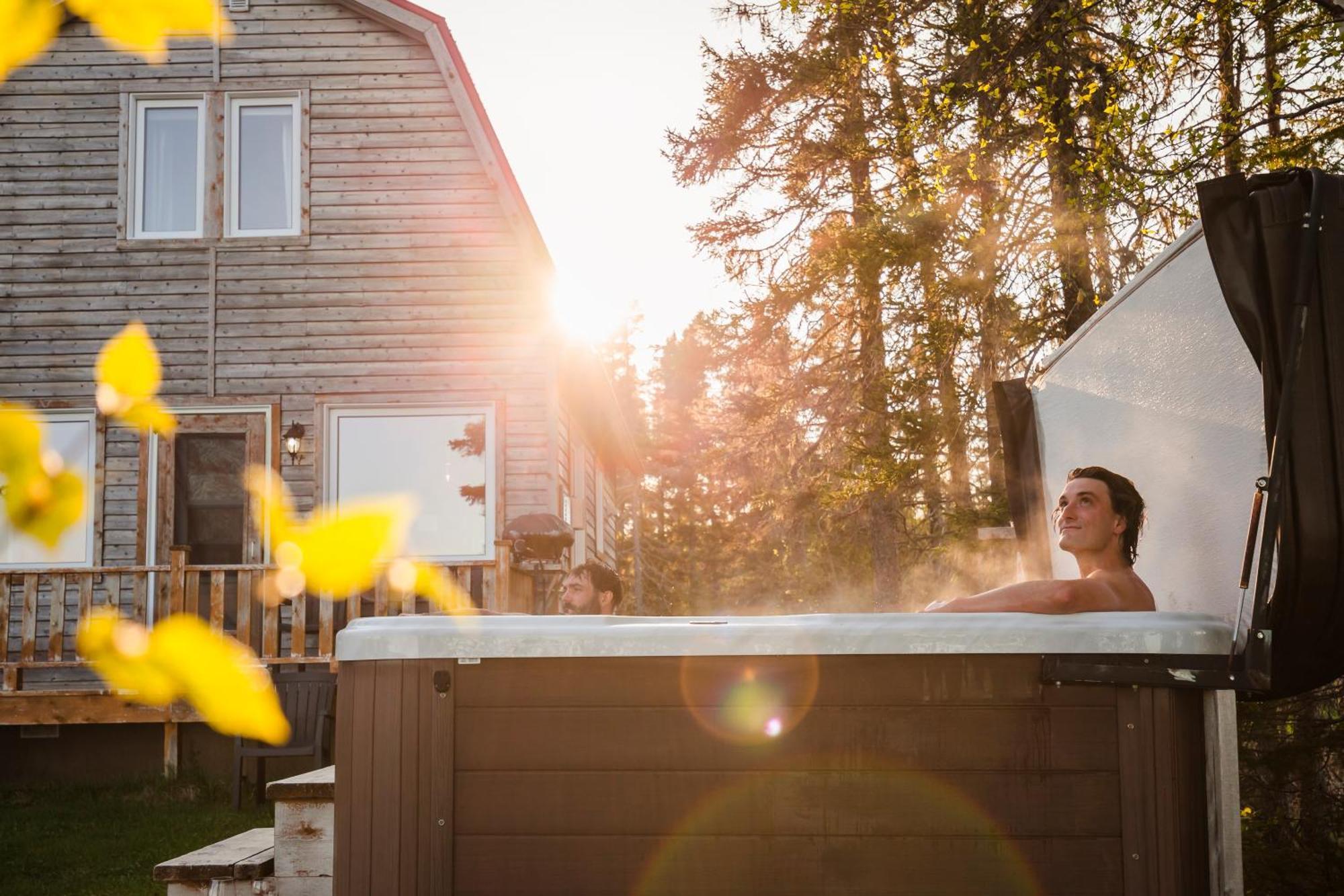 Chalets Du Bout Du Monde Gaspé Exteriör bild
