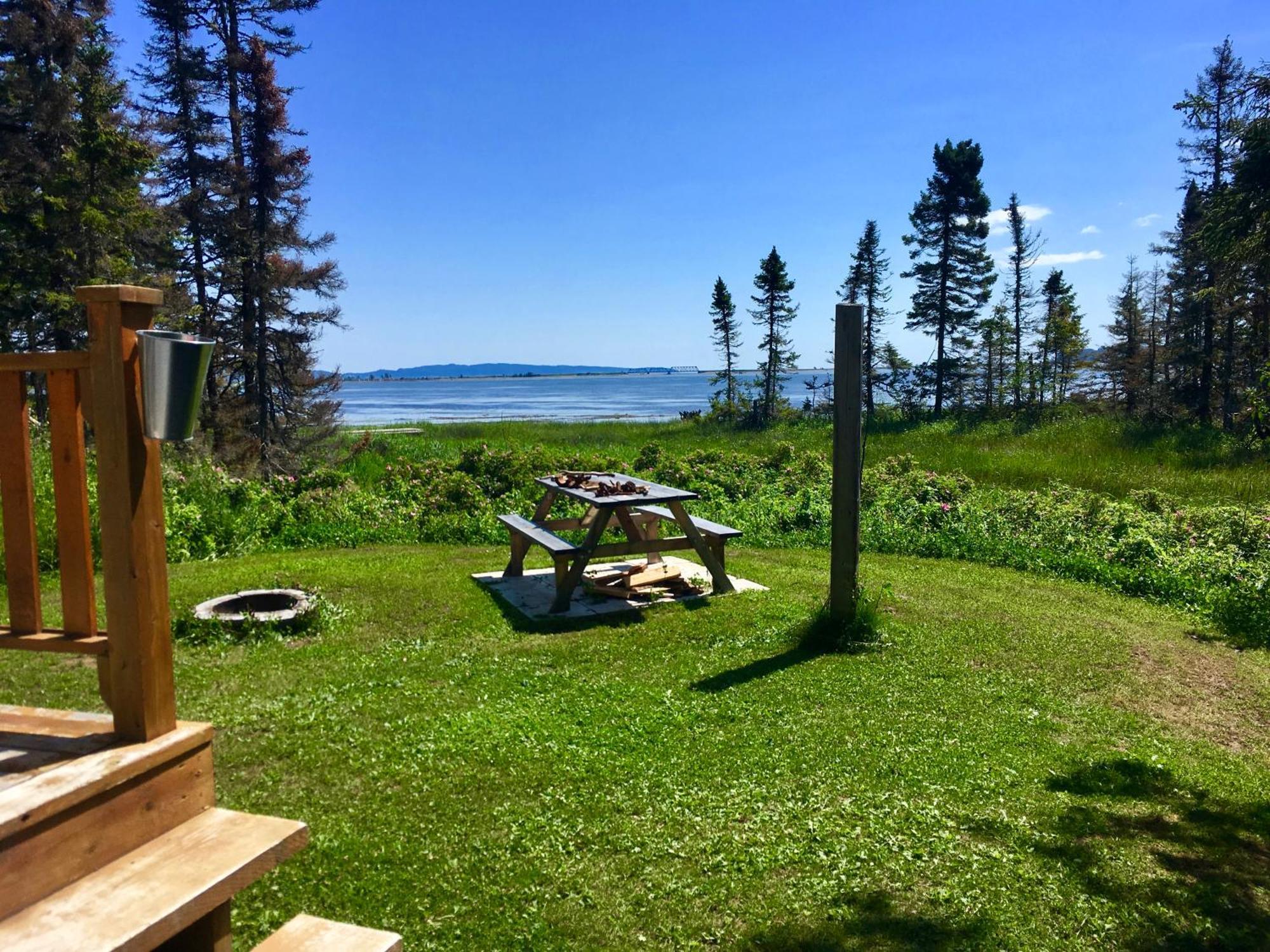 Chalets Du Bout Du Monde Gaspé Exteriör bild