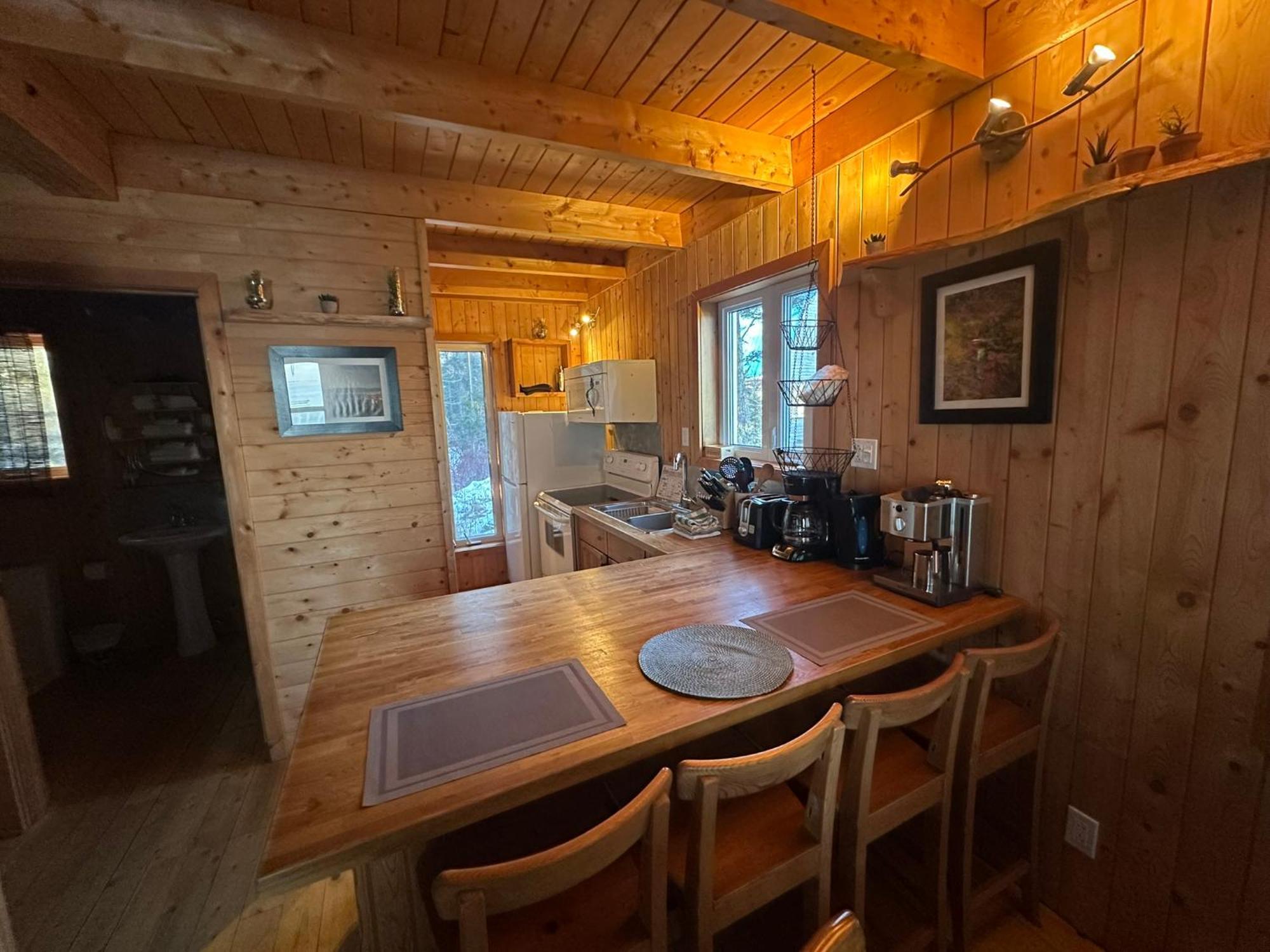 Chalets Du Bout Du Monde Gaspé Exteriör bild