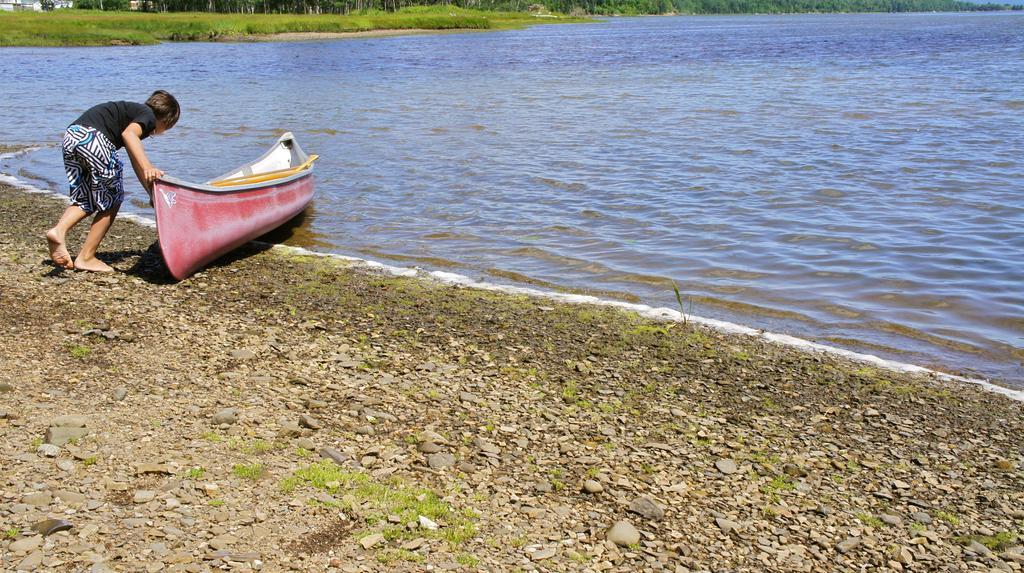 Chalets Du Bout Du Monde Gaspé Exteriör bild
