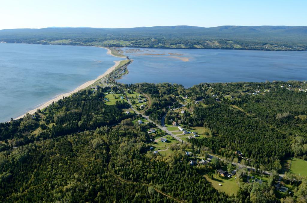 Chalets Du Bout Du Monde Gaspé Exteriör bild