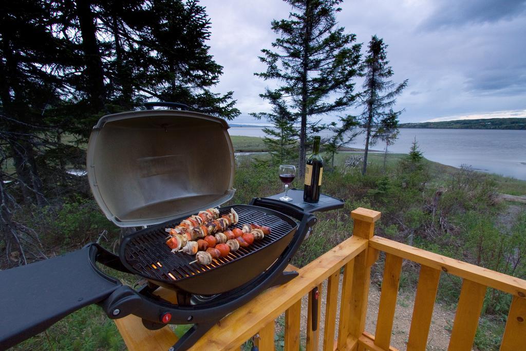 Chalets Du Bout Du Monde Gaspé Exteriör bild